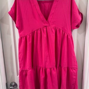 Vibrant Pink Women's Top